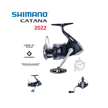Gulungan Pancing Reel Rell Shimano Catana FE 2022 1000 Reel - 1000