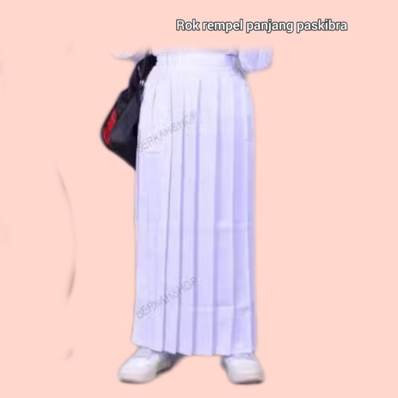 rok rempel panjang paskibra SMP terlaris rok rempel panjang paskibra SMA termurah rok rempel panjang