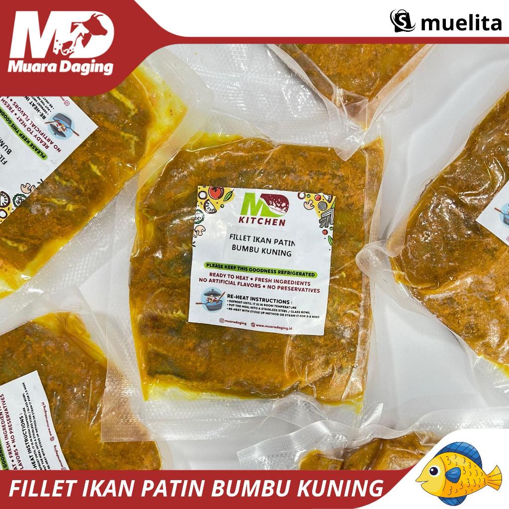 

MD FARM Fillet Ikan Patin Bumbu Kuning 300gr - TIDAK MAKAN PELET!! BEBAS TULANG FULL DAGING