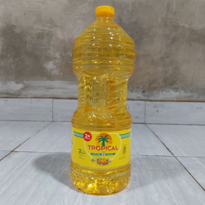 

(dix collection) TROPICAL MINYAK GORENG SAWIT KEMASAN BOTOL 2LITER Dengan 2x Penyaringan