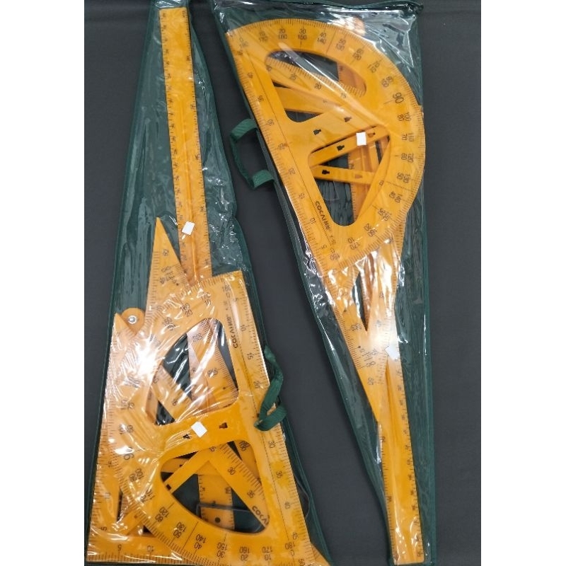 

Penggaris Plus Jangka Set Isi 5 Item Whiteboard / Penggaris Busur Segitiga Jangka Set Papan Tulis Cokai