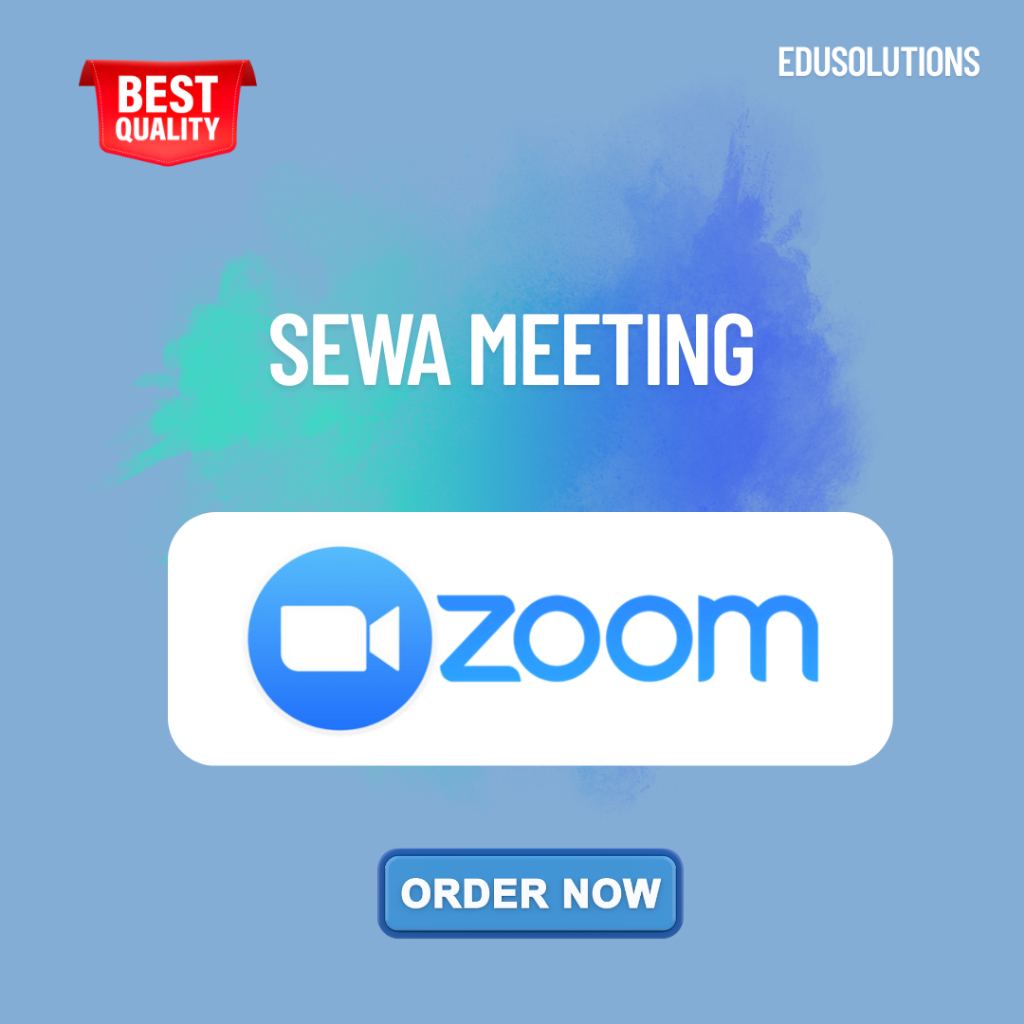 Sewa Zoom meeting premium Harian 100, 300 500, 1000 Peserta