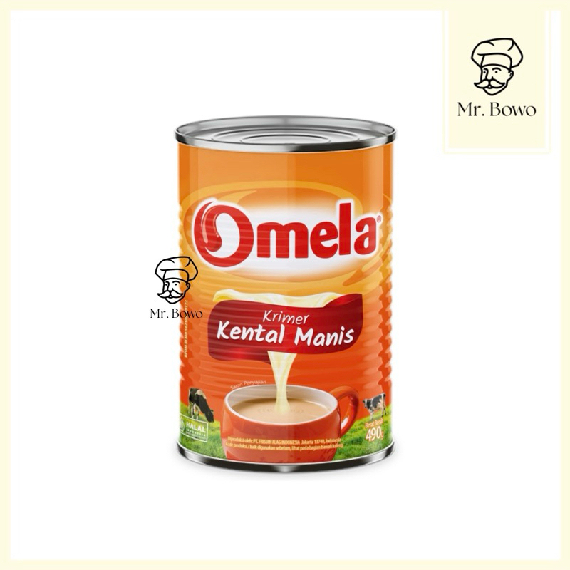 

Frisian Flag Omela Kental Manis Kaleng (370g)