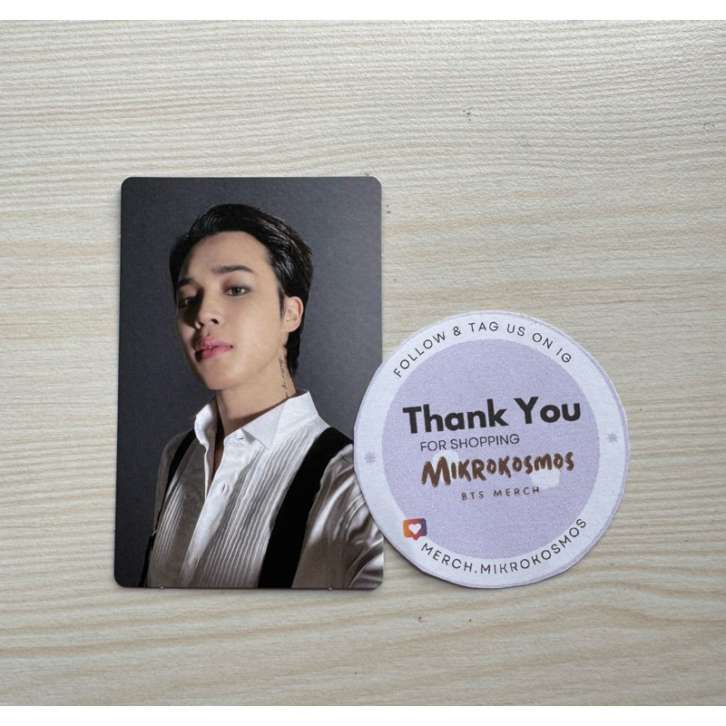 OFFICIAL PC Jimin Portfolio Me,Myself, I (official merch BTS, READY)