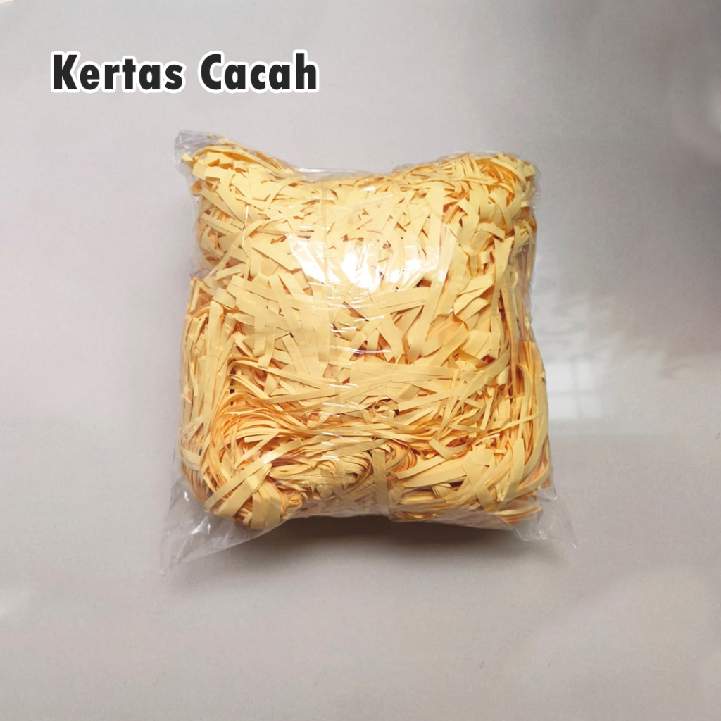

Shredded Paper / Kertas Cacah / Kertas Serut Kado Hampers / Kertas Potong