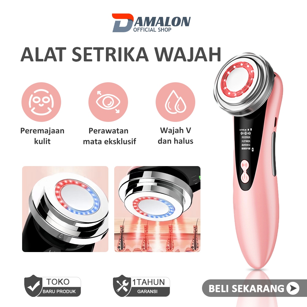 DAMALON setrika Wajah/Pijat Wajah/Perawatan Kulit Pijat Wajah Anti Penuaan/mempromosikan penyerapan