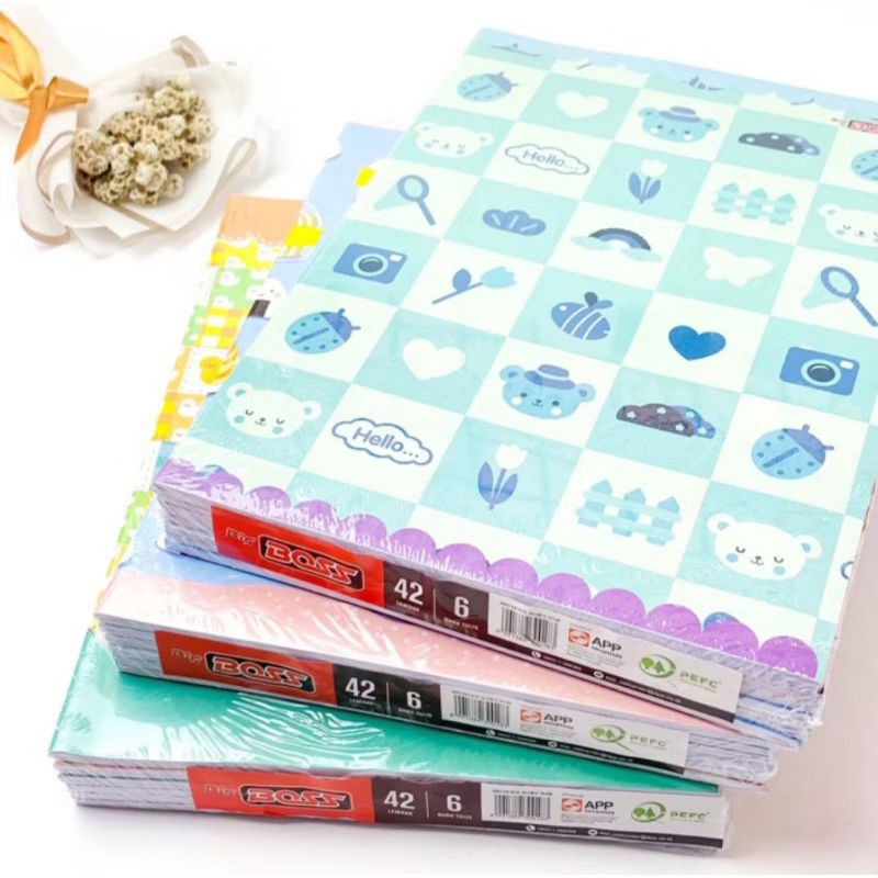 

(1PACK ISI 6) Big Boss Buku Tulis Isi 42 Lembar