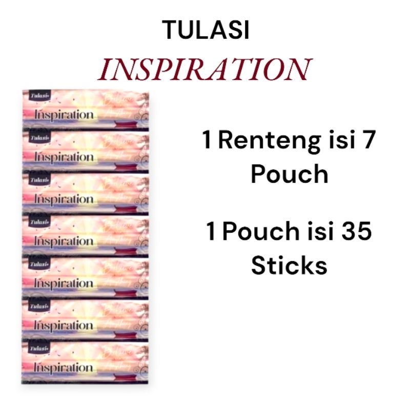 Dupa Hio India TULASI INSPIRATION 7s RENTENG