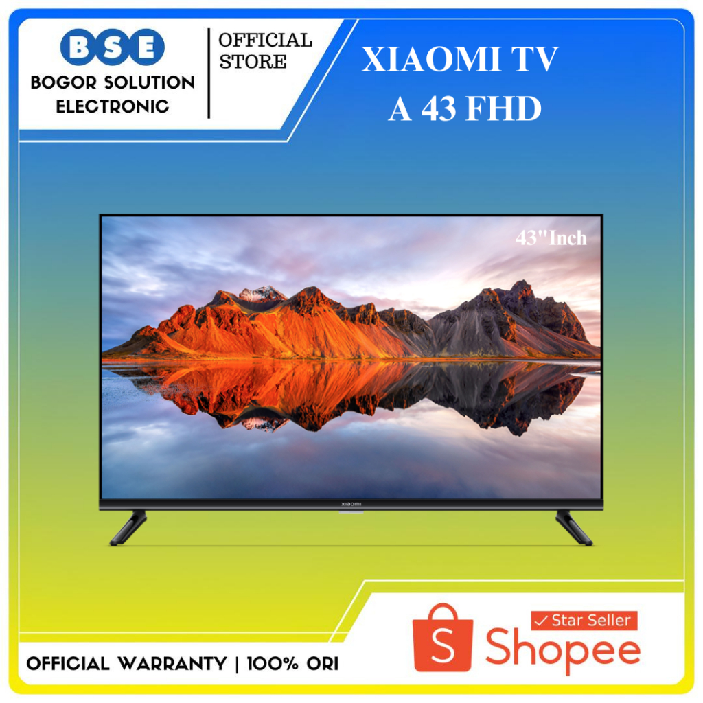 XIAOMI 43 Inch FHD Google TV XIAOMI A 43 Full HD XIAOMI TV A 43 DVB-T2