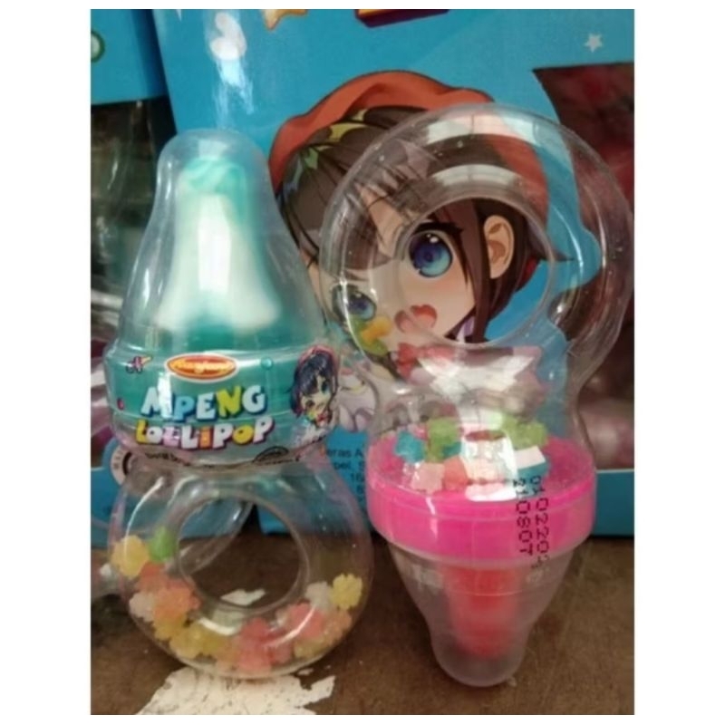 

1 dus ranjani mpeng lollypop isi 15 box,1 box isi 24 pcs