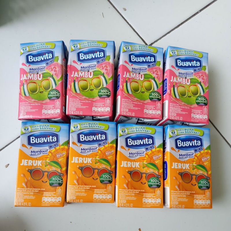 

BUAVITA MINI JERUK BANDED ISI 4 125ml