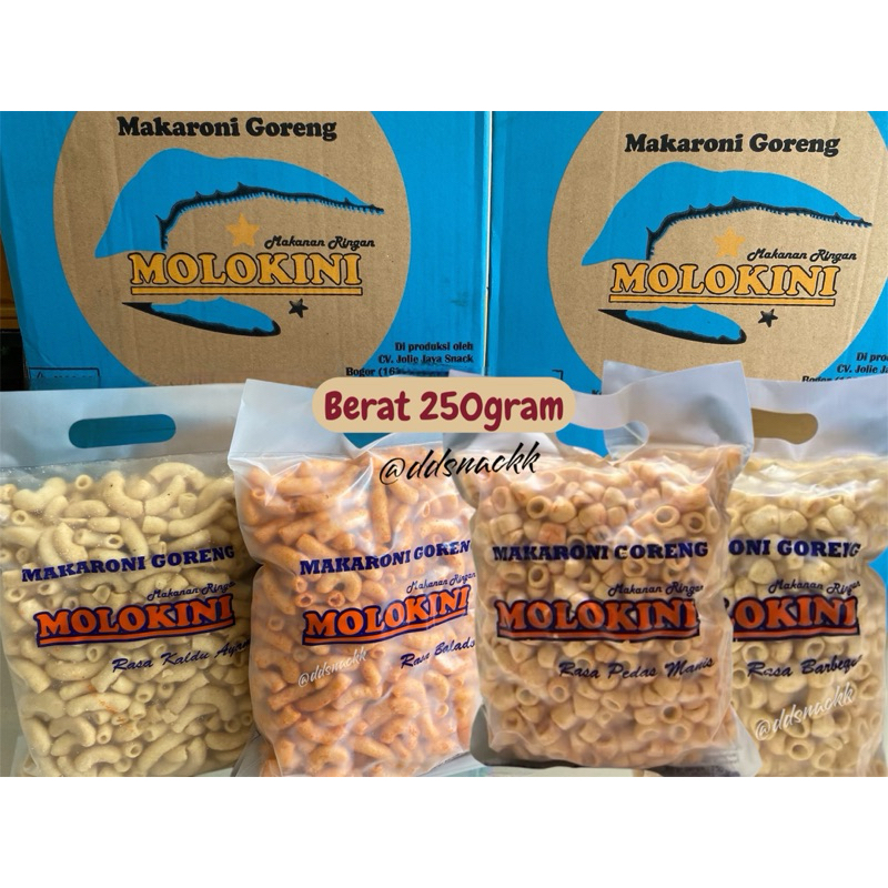 

MAKARONI GORENG MOLOKINI 250GR / MAKARONI BALADO PEDAS MANIS MAKARONI KALDUAYAM BARBEQUE