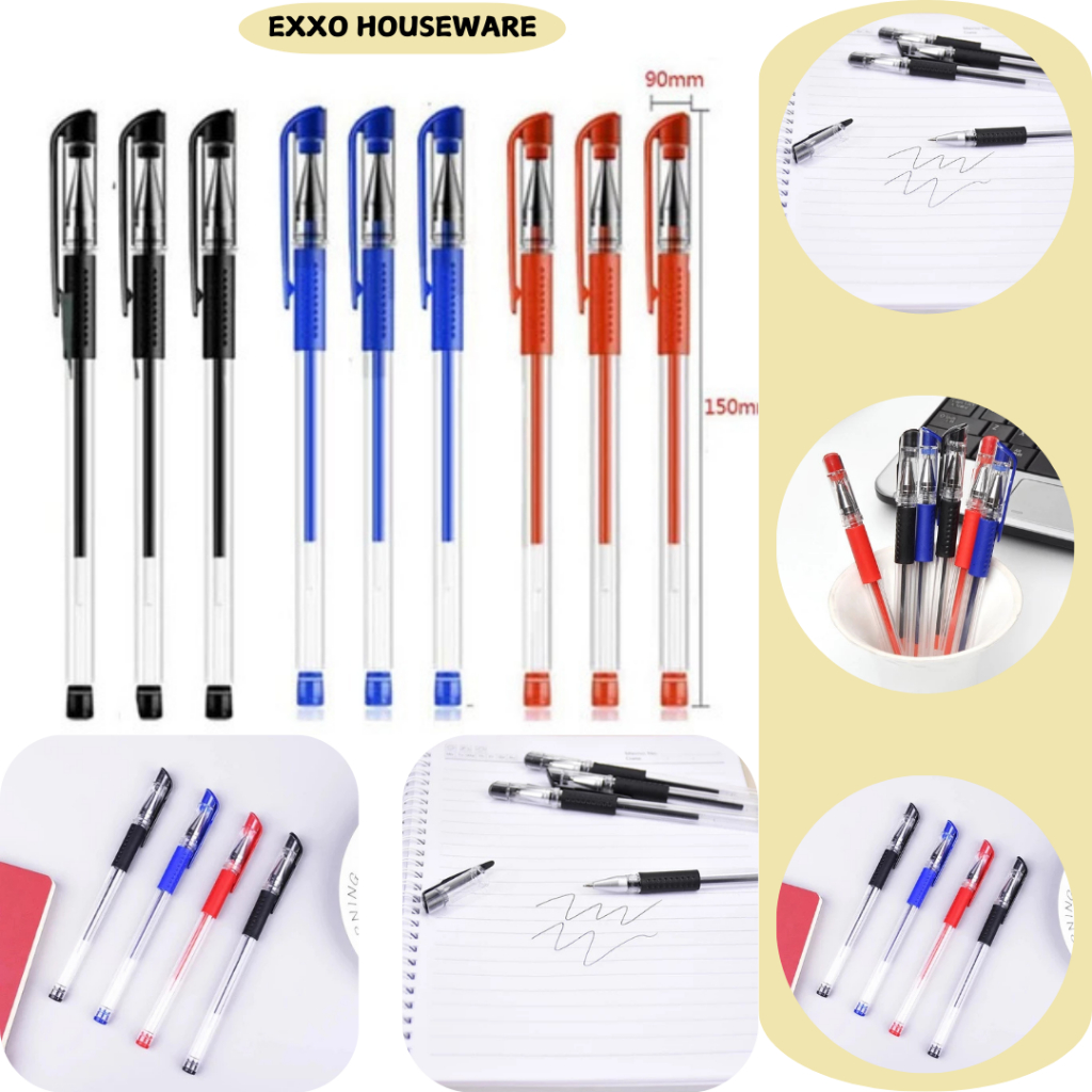 

HC Pena Gel 0.55mm Standard Pulpen tinta cair Alat Tulis Sekolah Kantor Pen Warna Warni Pena Ujung Lancip ATK Murah