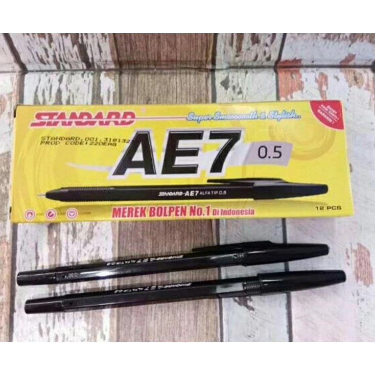 

Pulpen Standard AE7, Bolpoint 0.5 mm