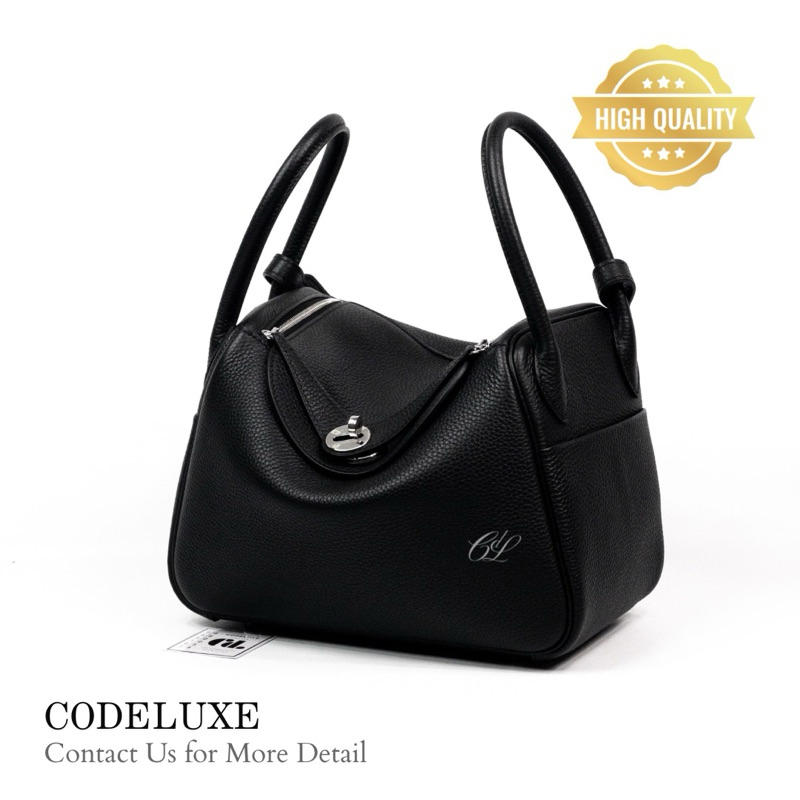 Lindy 26 Bag in Black PHW