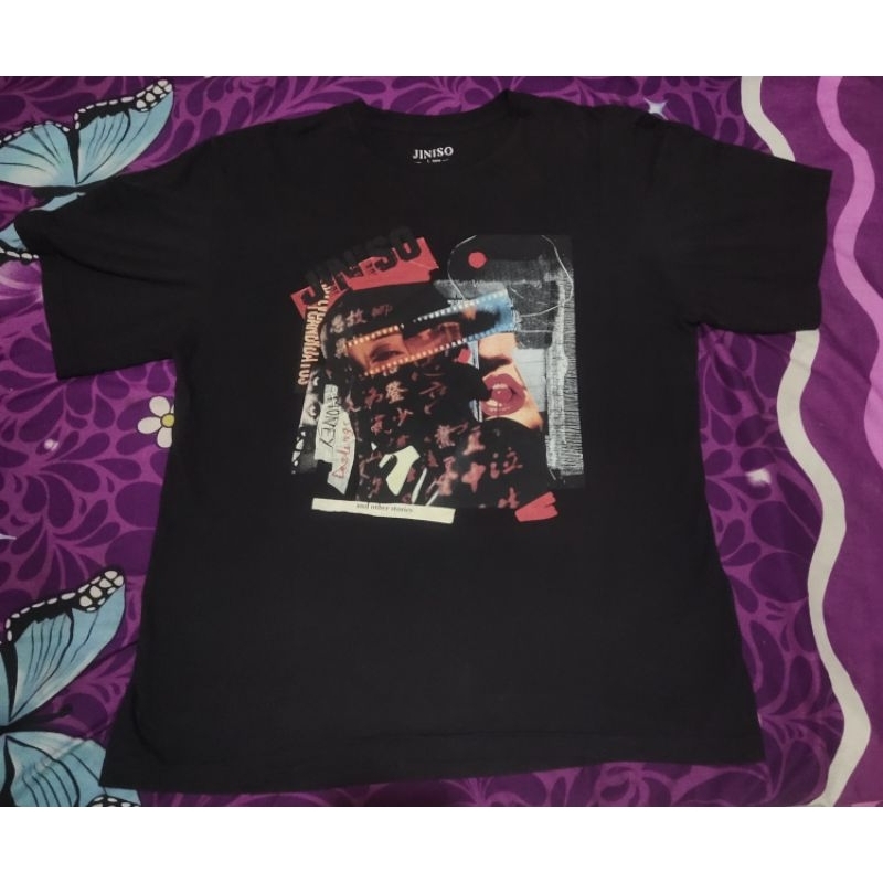 Kaos oversize jiniso unisex brand lokal premium