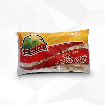 

GOLDEN FARM FRENCH FRIES | KENTANG GORENG BEKU POTONGAN BESAR STRAIGHT CUT, CRINKLE CUT, SHOESTRING CUT 500gr