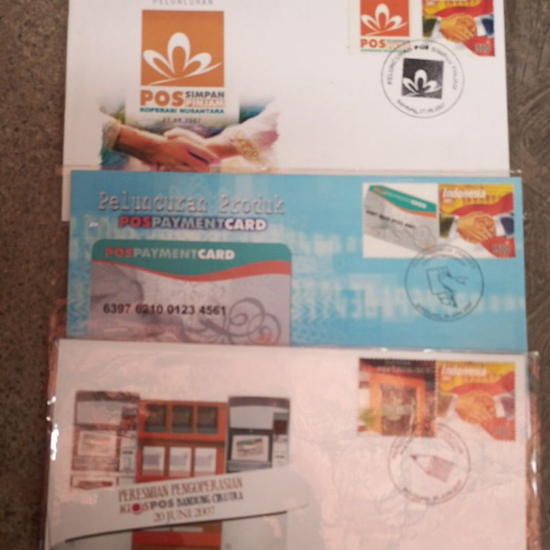 

Sampul Hari Pertama SHP Peluncuran Produk Pos