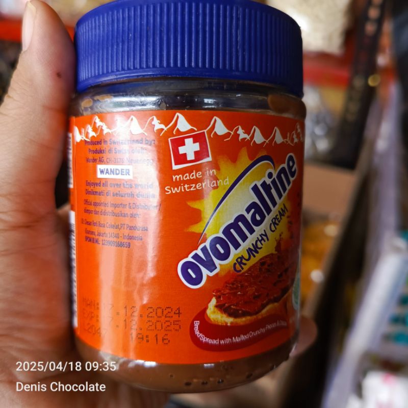 

Selai Coklat Ovomaltine Crunchy 230gr