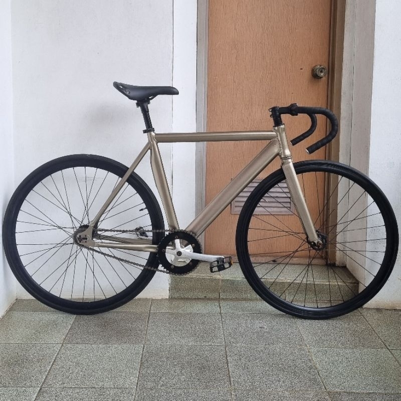 fullbike fixie visp ori size 52 doltrap alloy