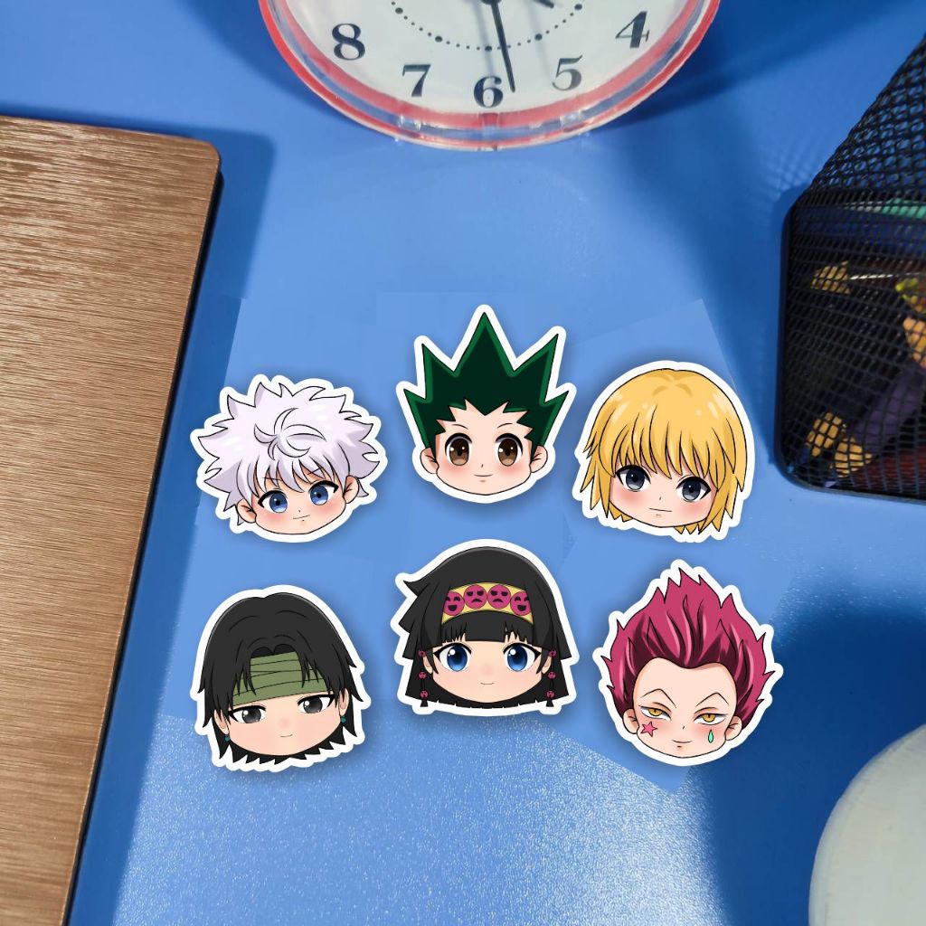 

Sticker Anime Terlengkap - Stiker Hunter x Hunter - HxH - Killua - Gon - Hisoka - Kurapika - Chrollo