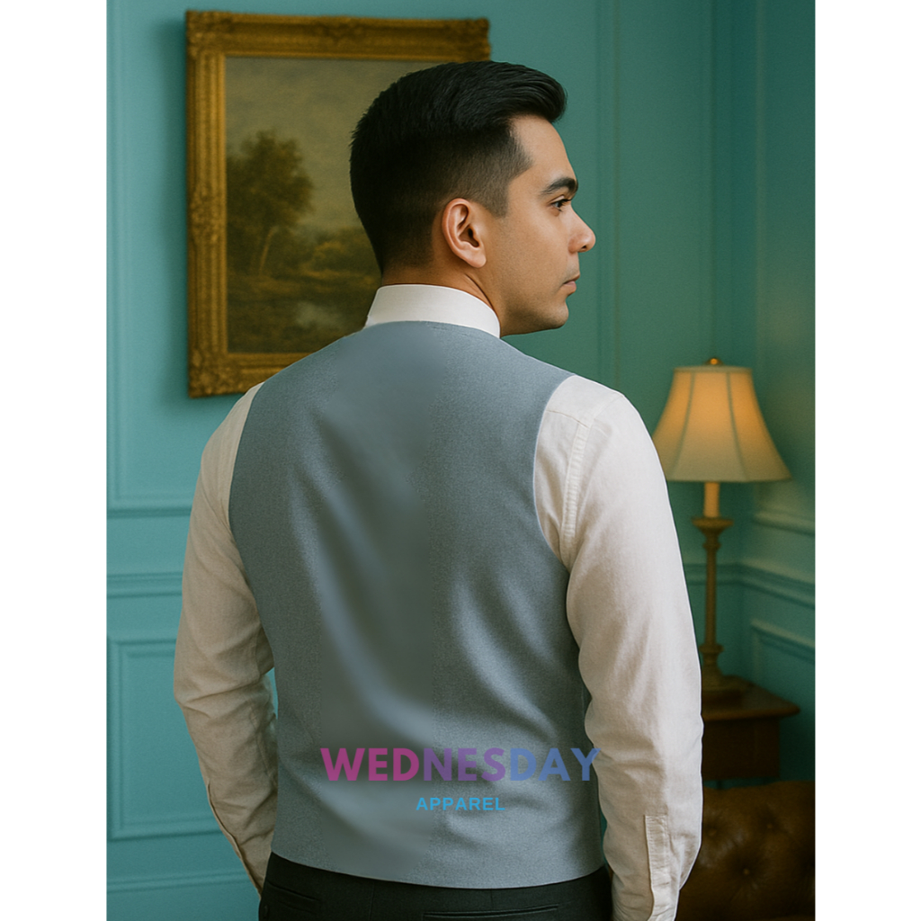 RB WEDNESDAY APPAREL - Rompi Vest Jas Pria Slimfit / Rompi Vest Slim Fit Dalaman Jas Vest Pria