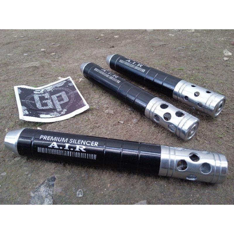 peredam silincer/peredam silincer senyap premium od 25mm panjang 20cm