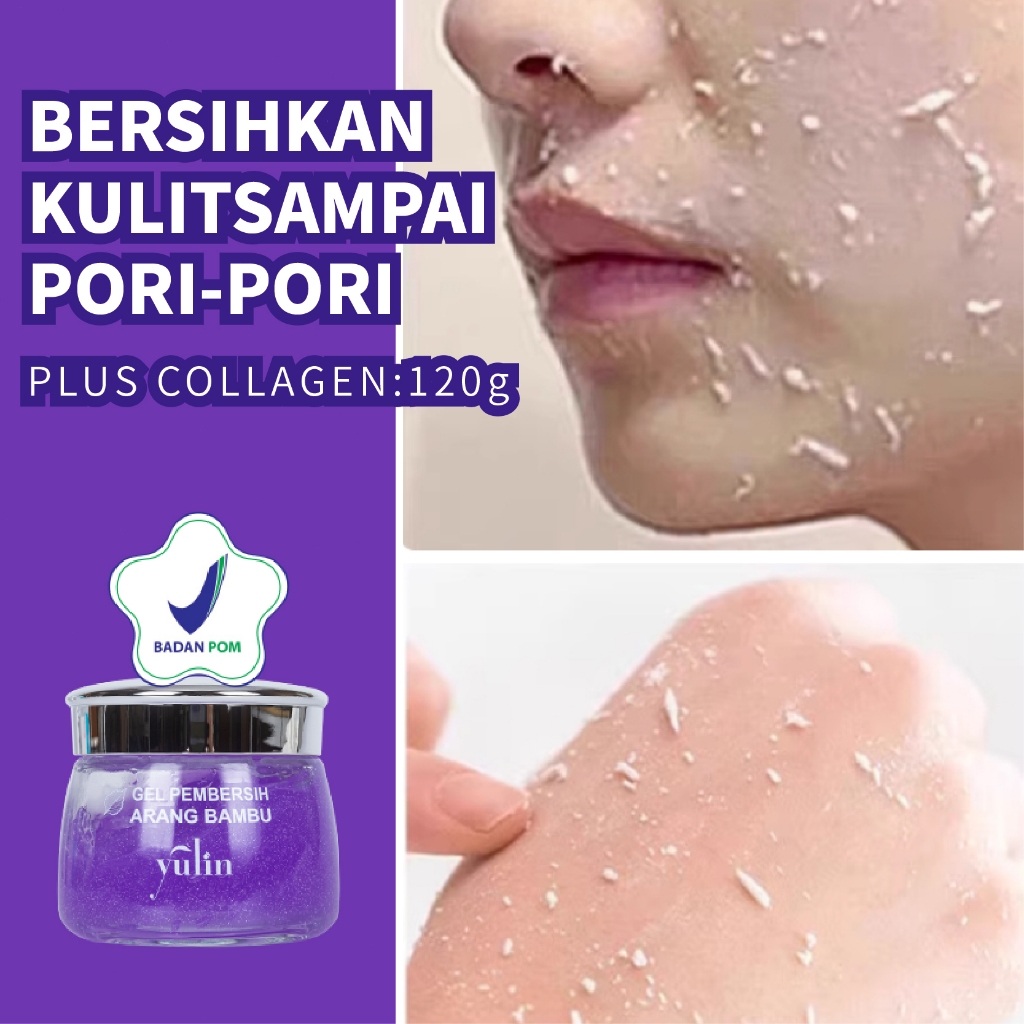 【BPOM】YULIN Pembersih Gel Mendalam  120g/pembersih gel wajah/Gentle Gel Cleanser/Oil Control Clean C
