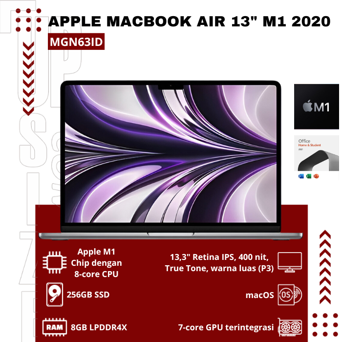 Apple MacBook Air 13" M1 2020 MGN63ID