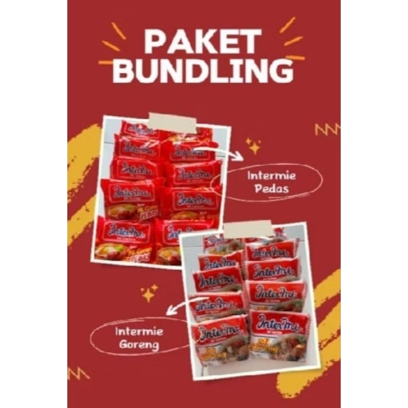 

PAKET MIX INTERMI GORENG + INTERMI PEDAS.[ 1 Dus isi 40 pcs ]