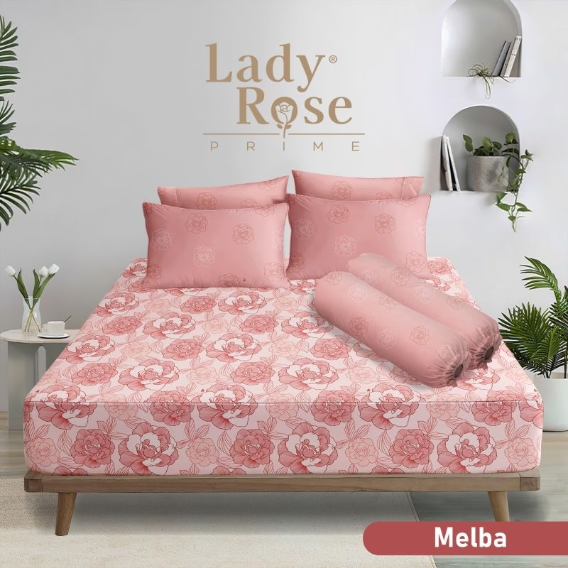 seprai lady rose singgel ukuran 120×200 tinggi 30 cm seprai lady rose
