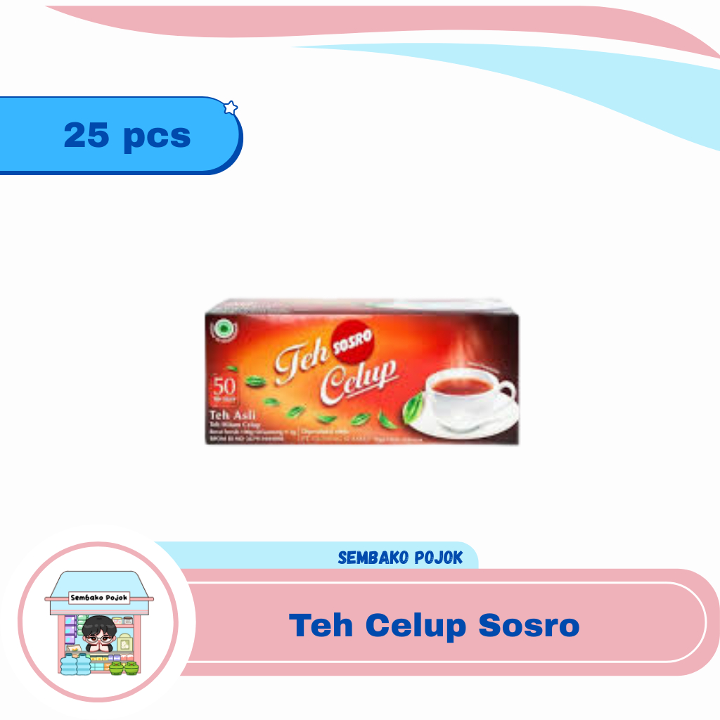 

Teh Celup Sosro Isi 25