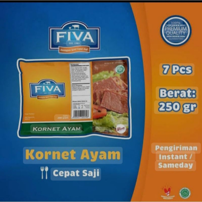 

Fiva Kornet Ayam 400 gr