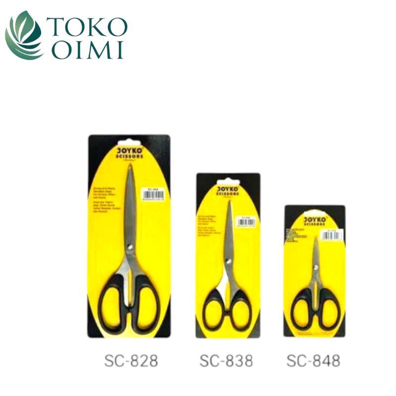 

Gunting Joyko SC-848 / 838 / 828 (Ukuran Besar / Sedang / Kecil) GUNTING KERTAS