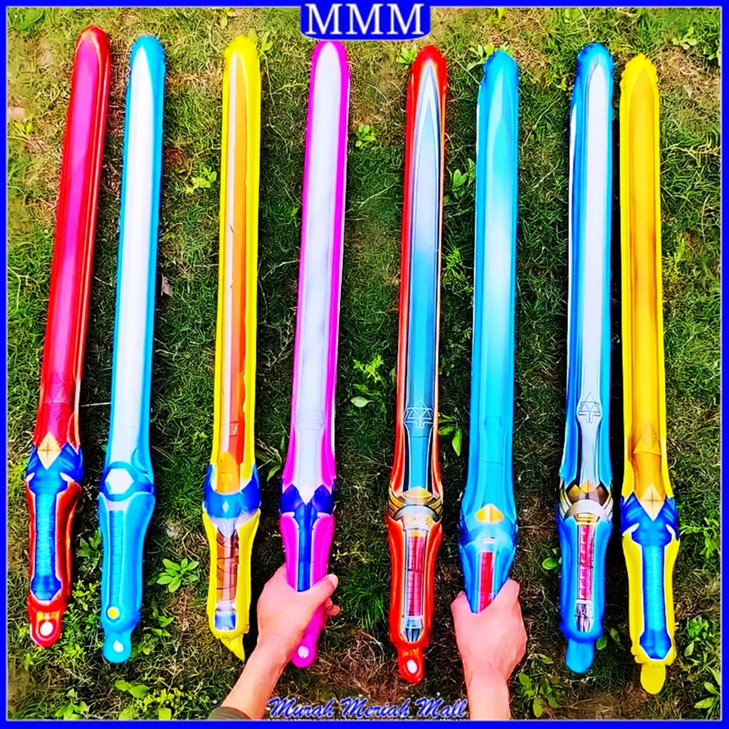MMM Balon Foil Pedang Panjang Balon Mainan Tongkat Pedang Balon Foil Mainan Anak Balon Panjang