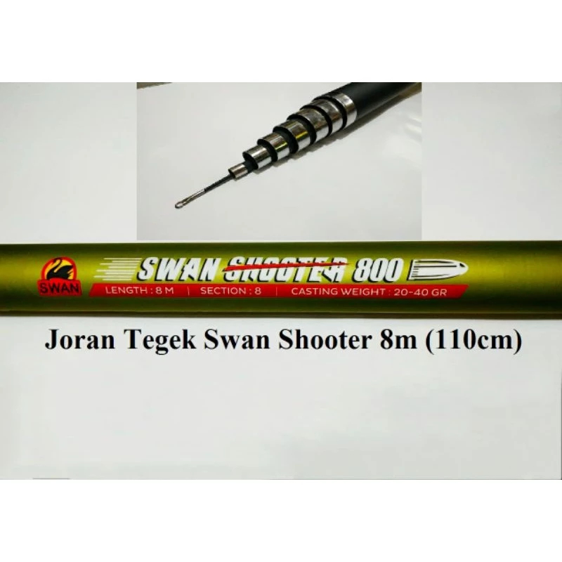 Joran Pancing Tegek/Joran Pancing Pool/Joran Pancing Gabus Swan Shooter 800