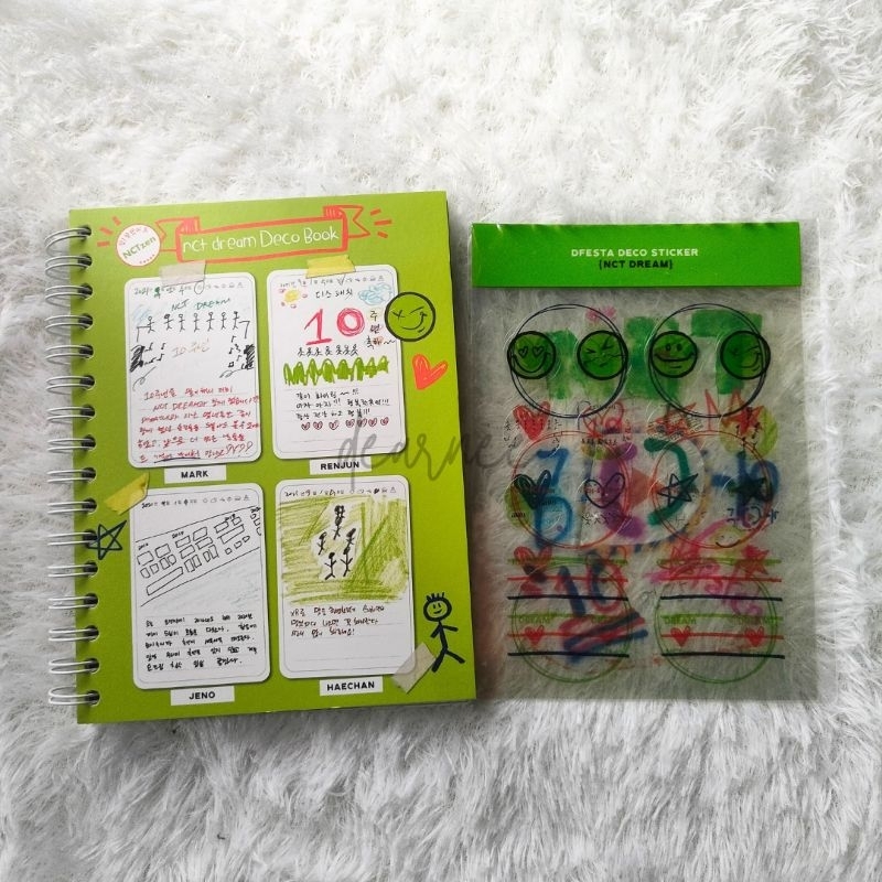 

DECO BOOK & DECO STICKER SET FROM MD D'CON DFESTA NCT DREAM 2023