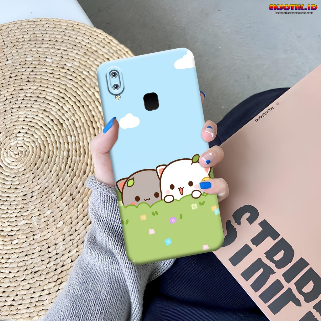 Case VIVO Y91 Y93 Y95 - Eksotik.id - Casing VIVO Y91 Y93 Y95 - Case LOVE CAT - Skin Handphone - Sili