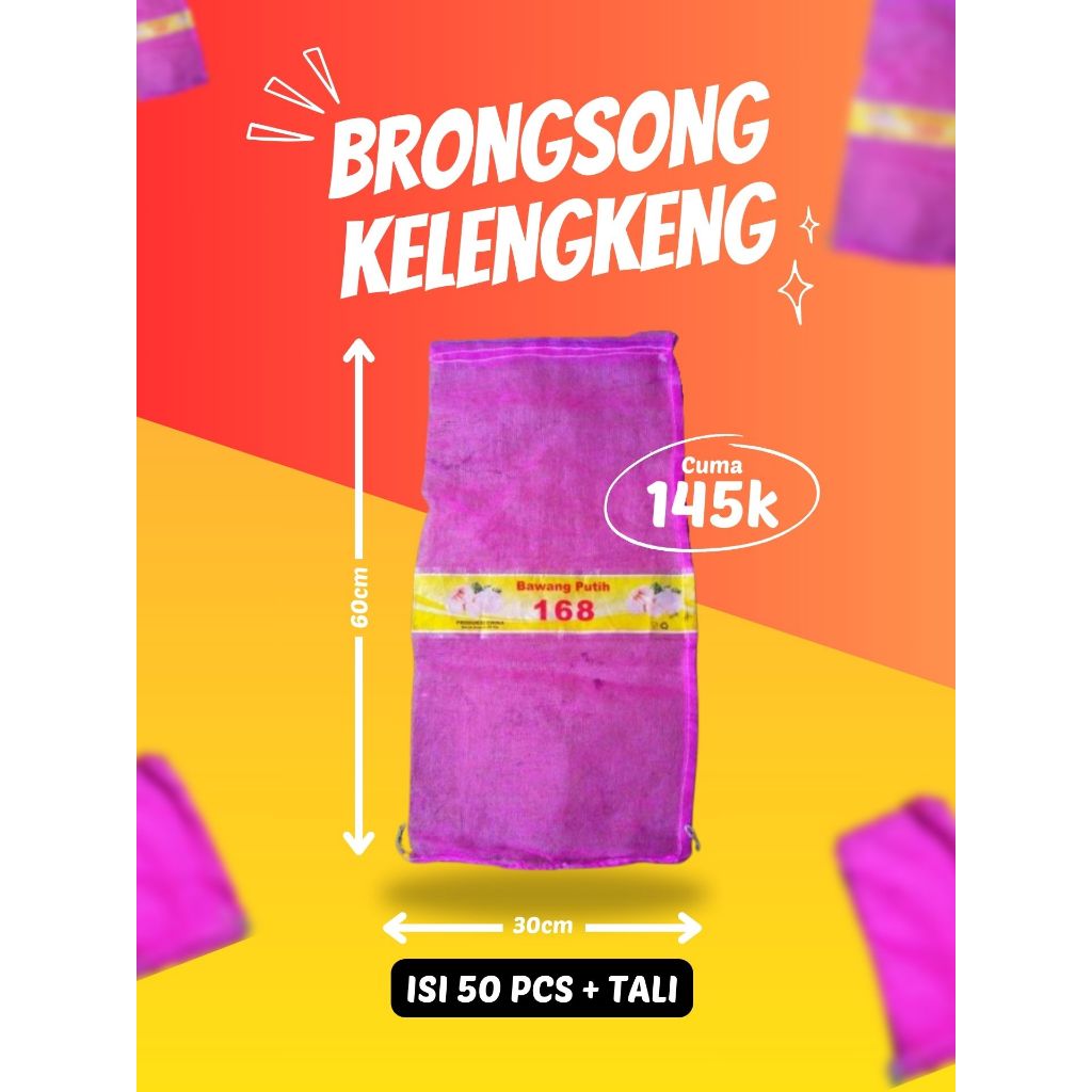 LEBIH BESAR  Brongsong Kelengkeng Itoh Super, Brongsong Kelengkeng Itoh ISI 50 PCS & TALI
