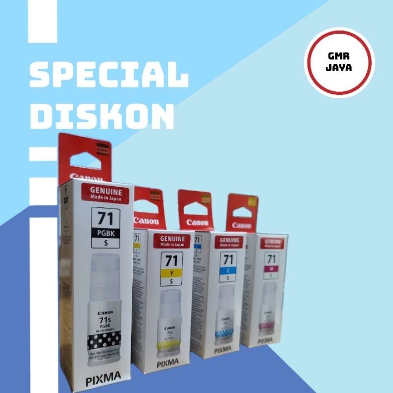 Tinta canon 71s / Tinta printer canon g1020 g1730 g2020 g3020