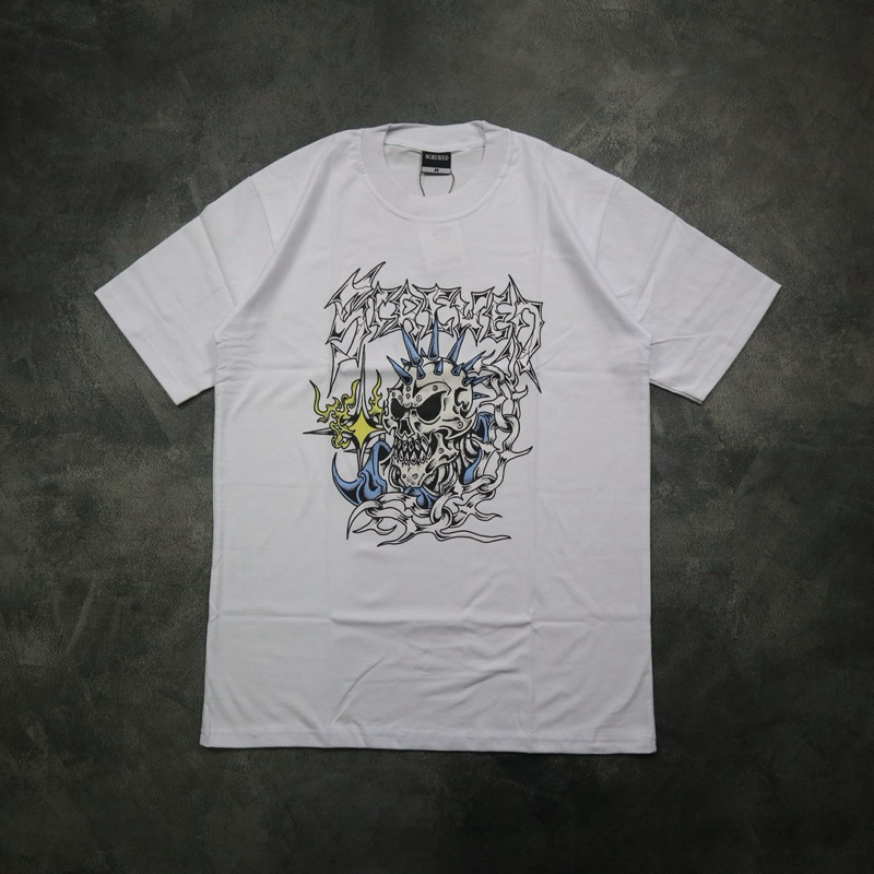SCREWED SUPPLY | White | Cotton 20s | 021