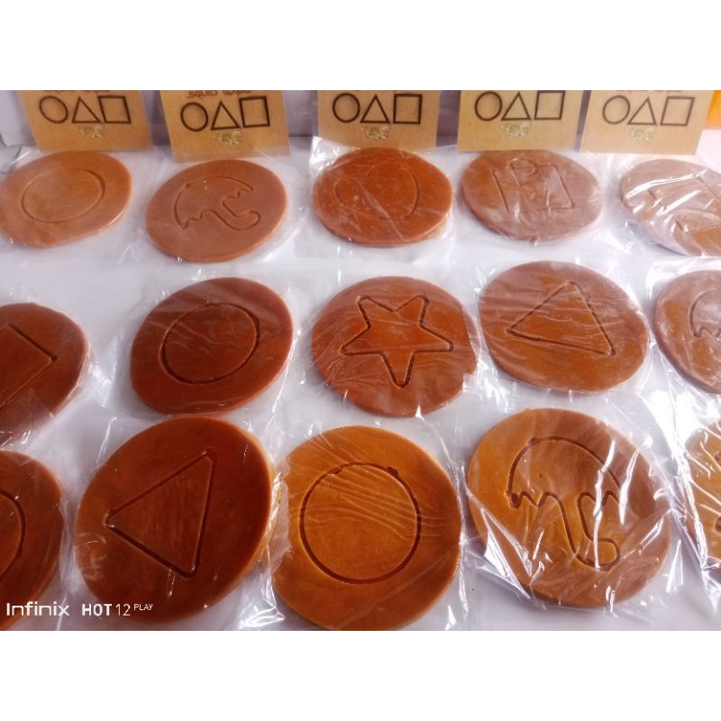 

Dalgona candy jumbo isi 10 pcs