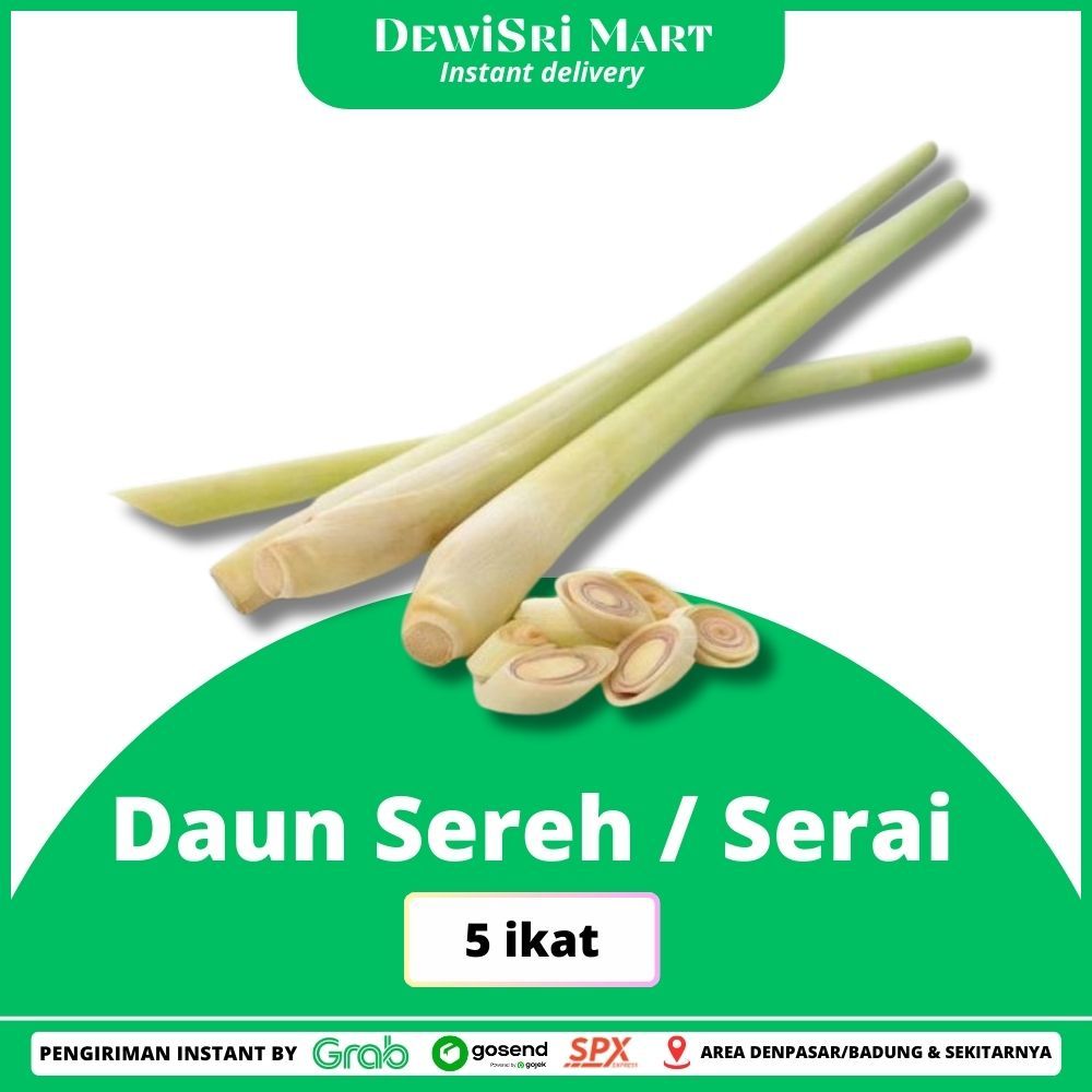 

Daun Sereh / Serai 5 Ikat - Dewi Sri Mart