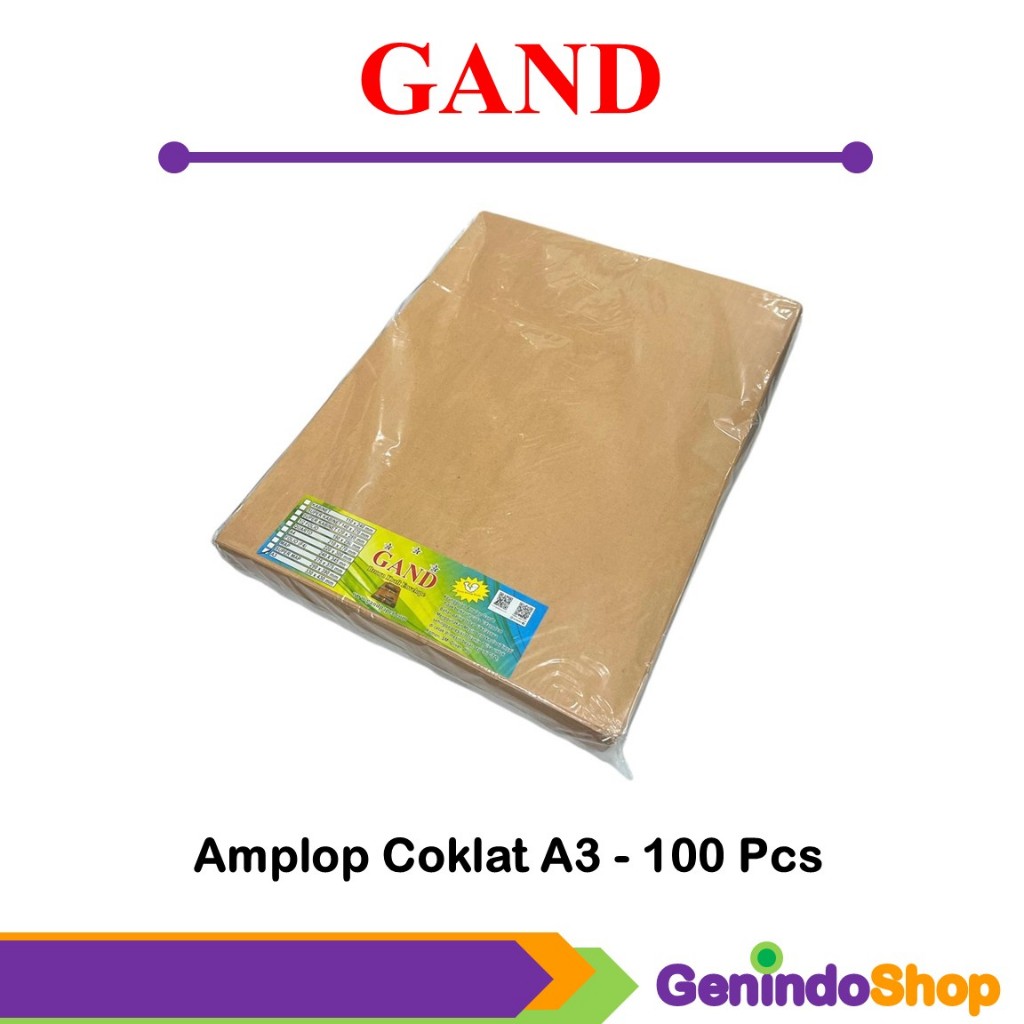 

Amplop Coklat (A3) 330x430mm