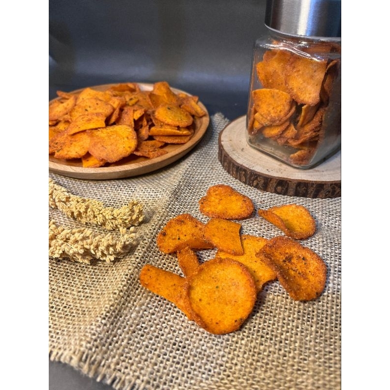 

si iteng /basreng bulat daun jeruk enak, renyah, super gurih 500gr Alfa Indah Snack