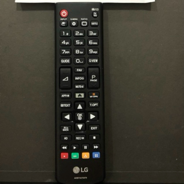 Remote LG Original - Remot TV ori - Support all TV Seri TV LG LED LCD - Remote LG - Remote TV