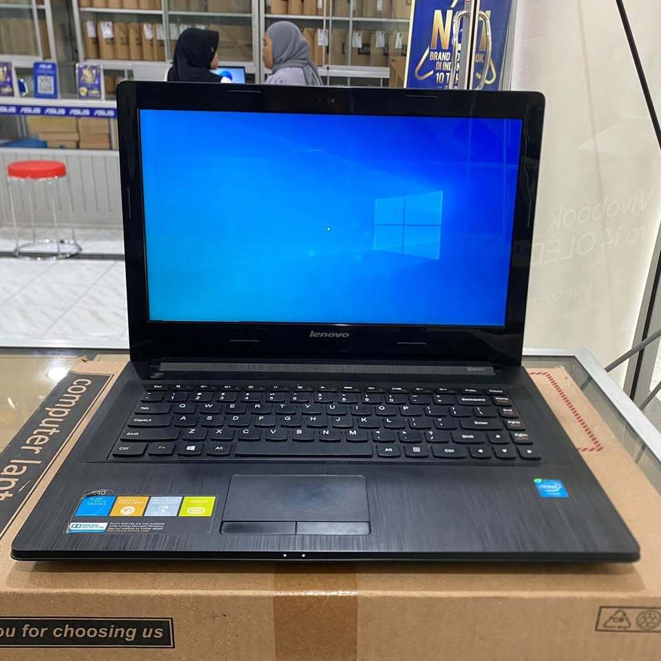 LAPTOP MURAH LENOVO G40 INTEL CORE I3-4th RAM 4GB HDD 500GB LAYAR 14"INCH SECOND