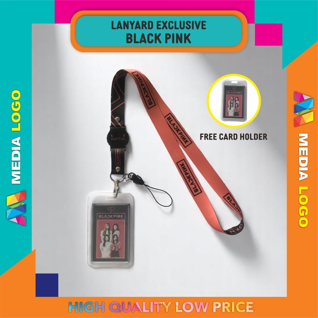 

Lanyard Fashion Blackpink - Limited Design Born Pink