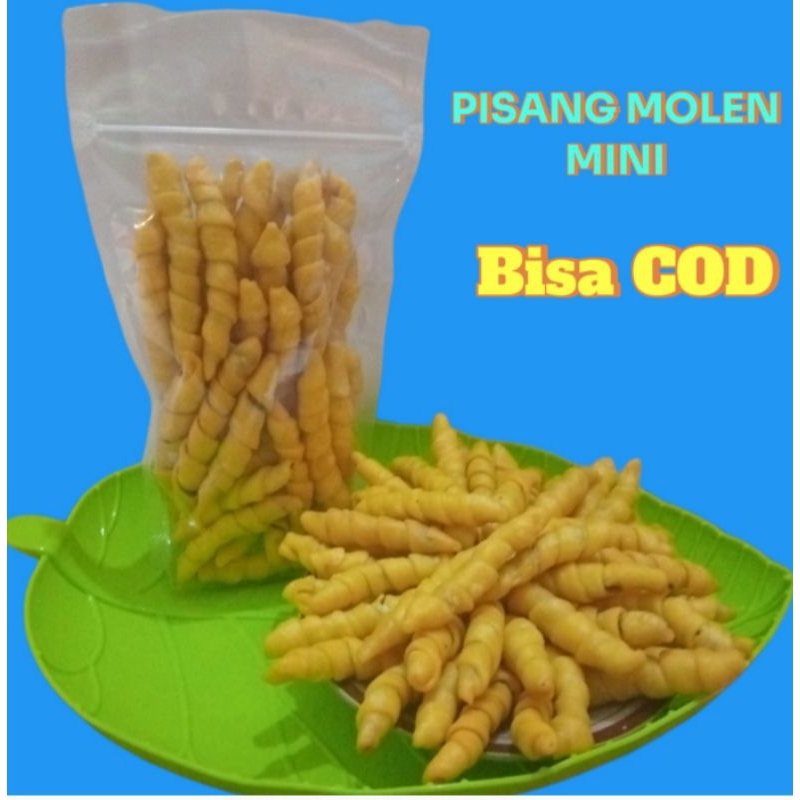 

SALE PISANG MOLEN MINI KERING / KUE LILIT /250gram