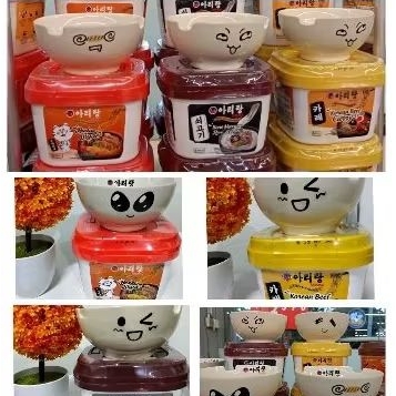 

Arirang 3 varian mix budae jigae,Bone marrow,beff curry